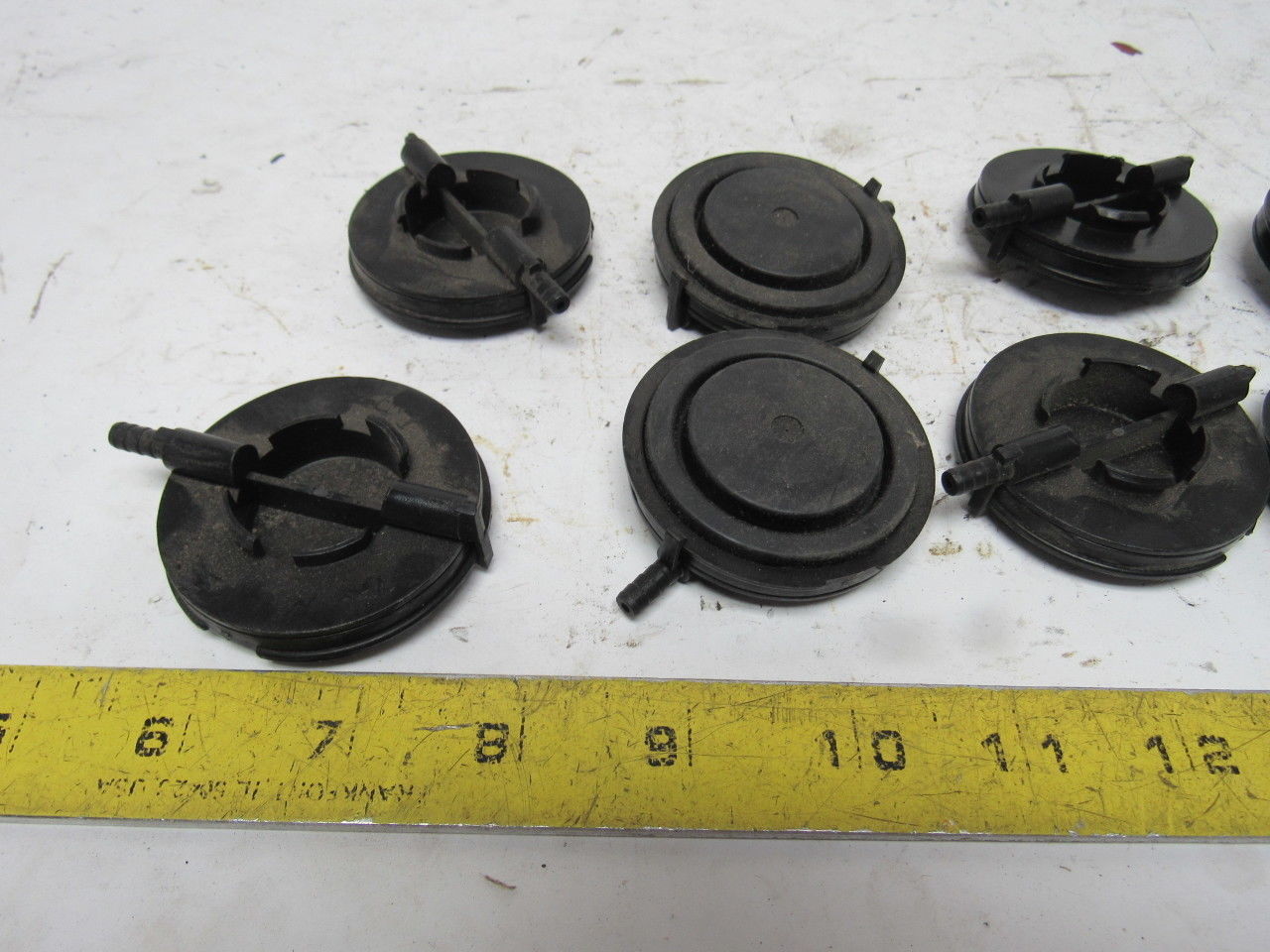 Dematic Model 9165/9265 Live Roller Conveyor Pressure Actuator Pad 2" Lot Of 10