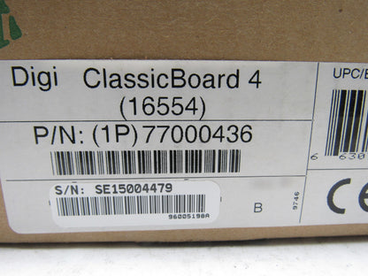Digi 77000436 Classic Board 4 Circuit Board Card