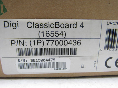 Digi 77000436 Classic Board 4 Circuit Board Card