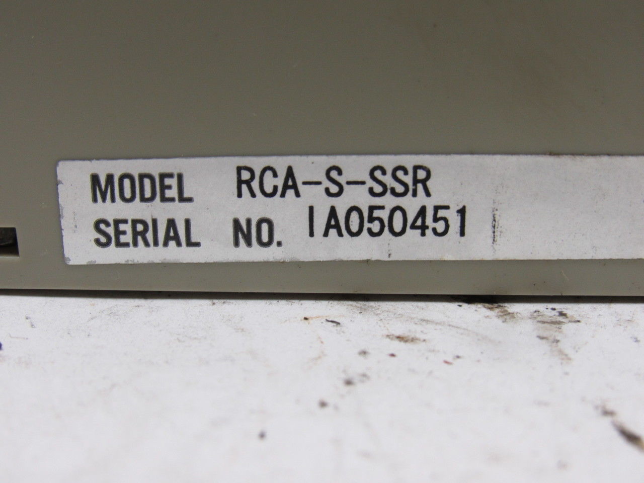 IAI ROBO Cylinder RCA-S-SSR Control Module
