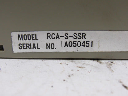 IAI ROBO Cylinder RCA-S-SSR Control Module