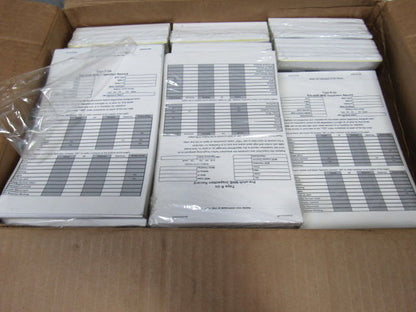 InfoProducts Pre-Shift MHE Lift Truck Inspection Report Tablets Lot Of 120