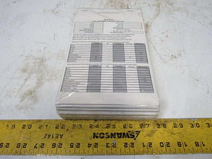 InfoProducts Pre-Shift MHE Lift Truck Inspection Report Tablets Lot Of 120