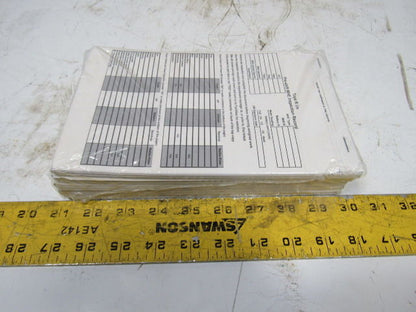 InfoProducts Pre-Shift MHE Lift Truck Inspection Report Tablets Lot Of 120