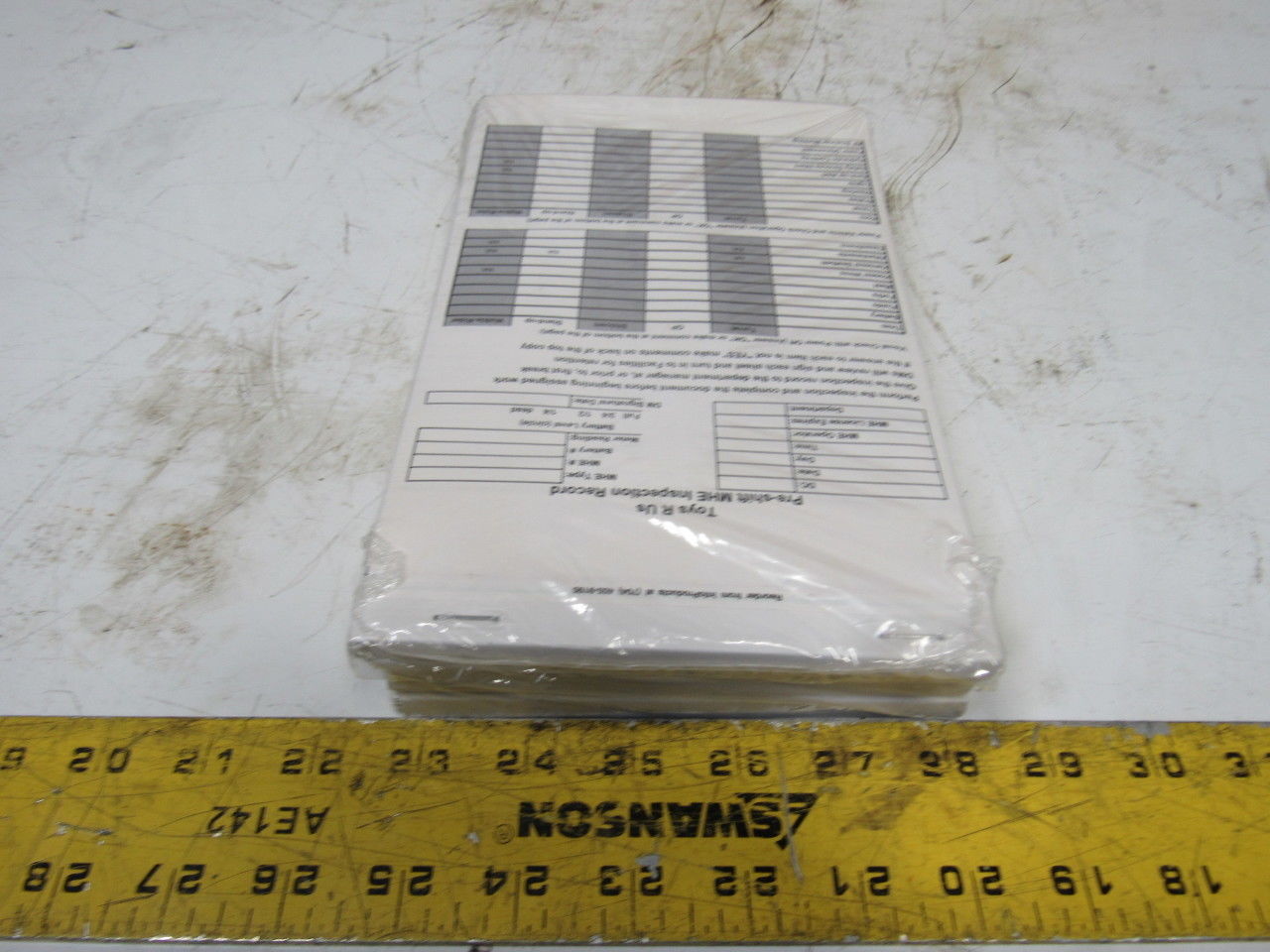 InfoProducts Pre-Shift MHE Lift Truck Inspection Report Tablets Lot Of 120