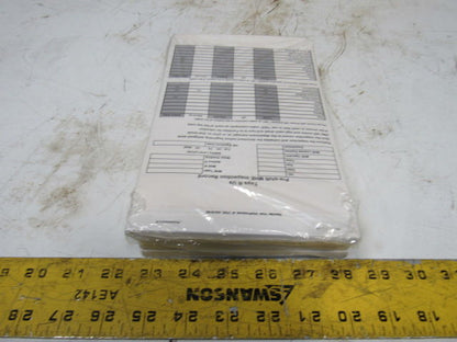 InfoProducts Pre-Shift MHE Lift Truck Inspection Report Tablets Lot Of 120