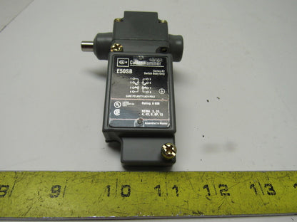 Cutler Hammer E50BH1RFY1 Side Plunger Pin Limit Switch Component No Receptacle
