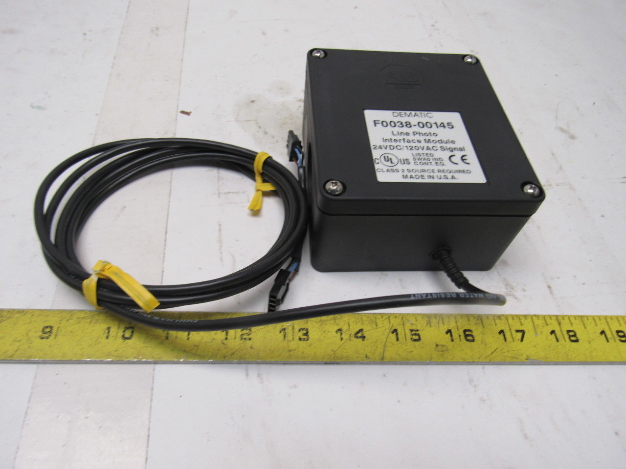 Allen Bradley F0038-00145 24VDC 120VAC Line Photo Interface Module