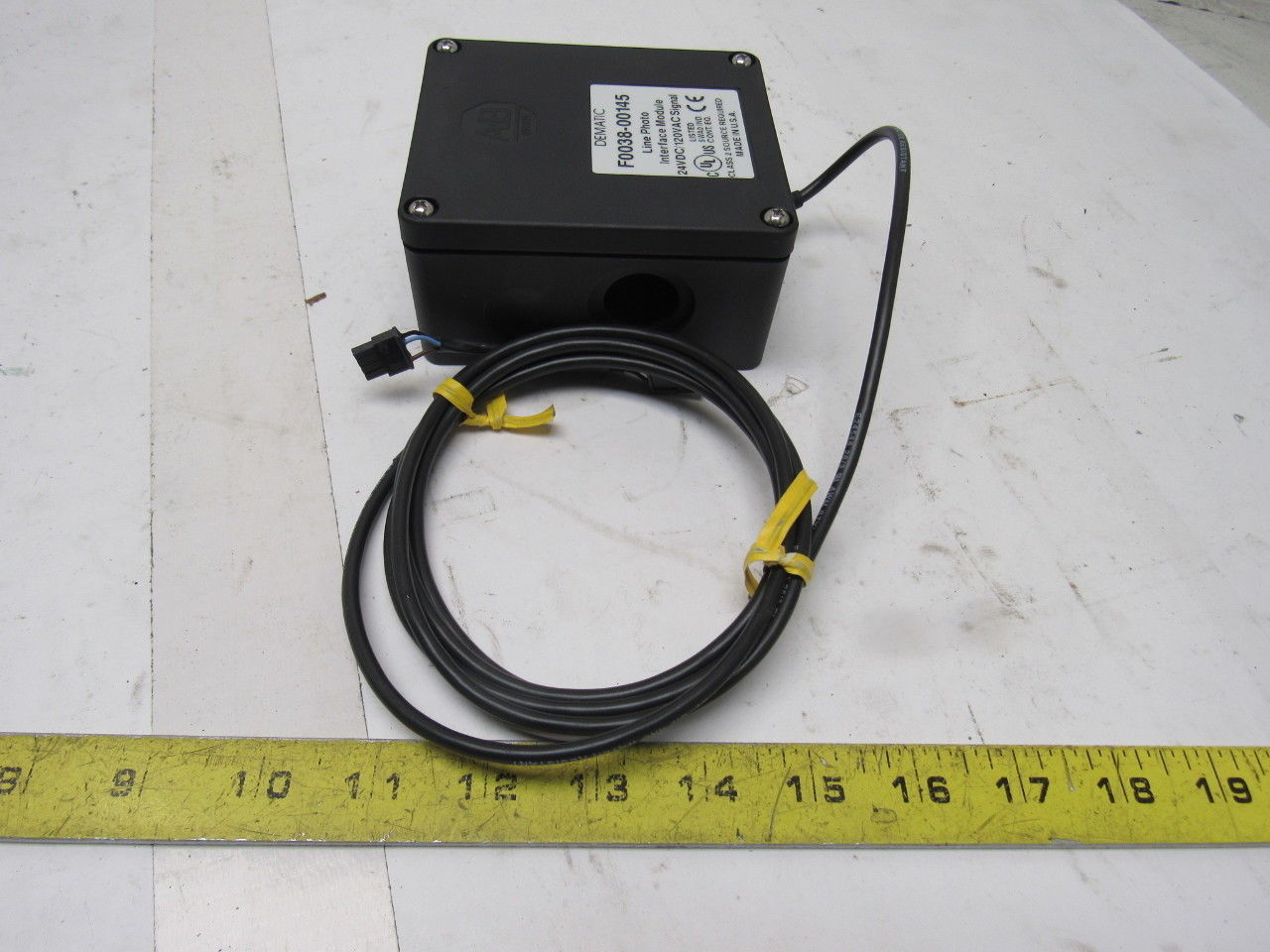 Allen Bradley F0038-00145 24VDC 120VAC Line Photo Interface Module