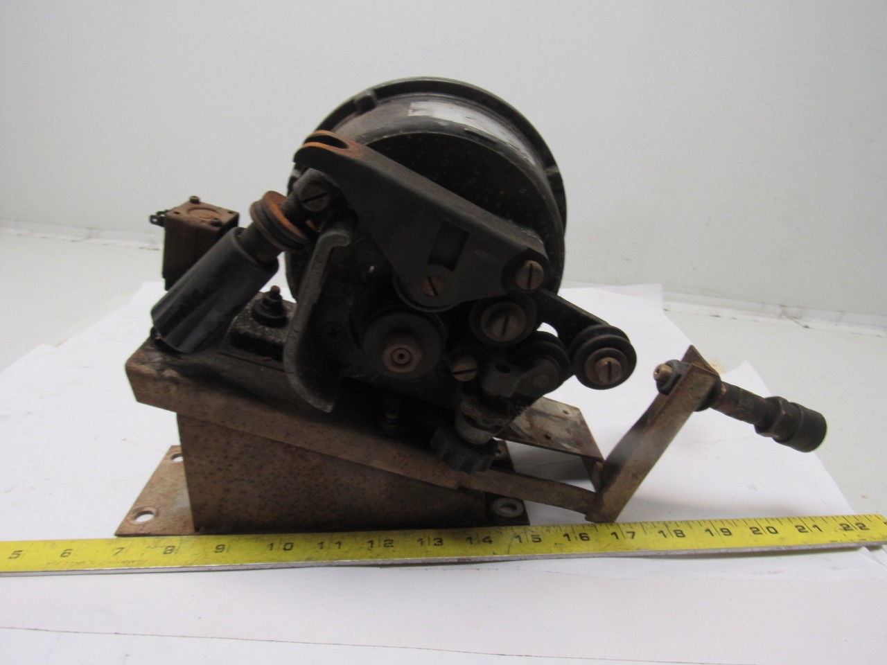 Panasonic Robot Welder Feed Motor Assembly From a AW-005CL Manipulator