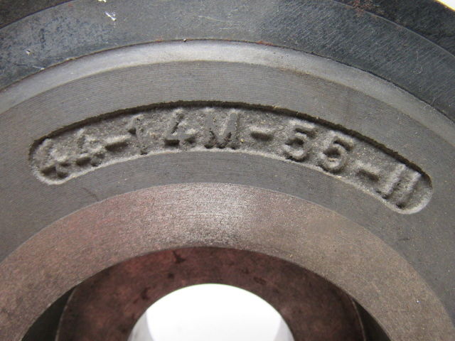 44-14M-55-N 55mm Wide Timing Belt Sheave 44T 2" Unfinished Bore