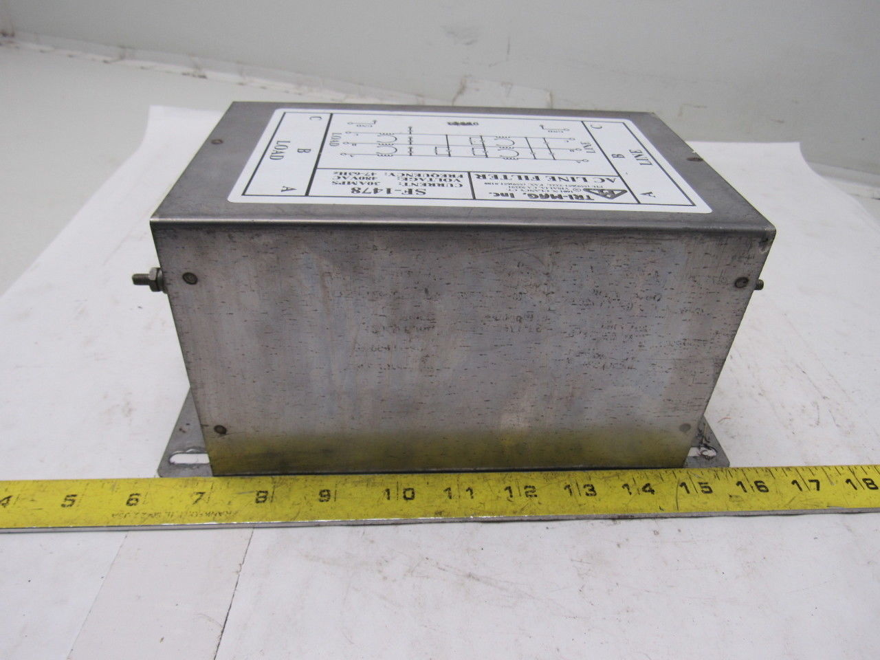 Tri-Mag SF-1478 AC Line Filter 480V 3Ph 30A