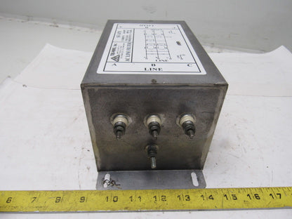 Tri-Mag SF-1478 AC Line Filter 480V 3Ph 30A