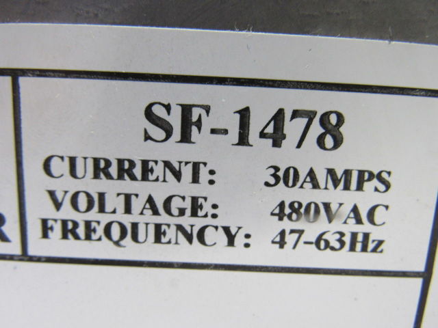 Tri-Mag SF-1478 AC Line Filter 480V 3Ph 30A