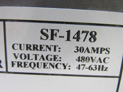 Tri-Mag SF-1478 AC Line Filter 480V 3Ph 30A