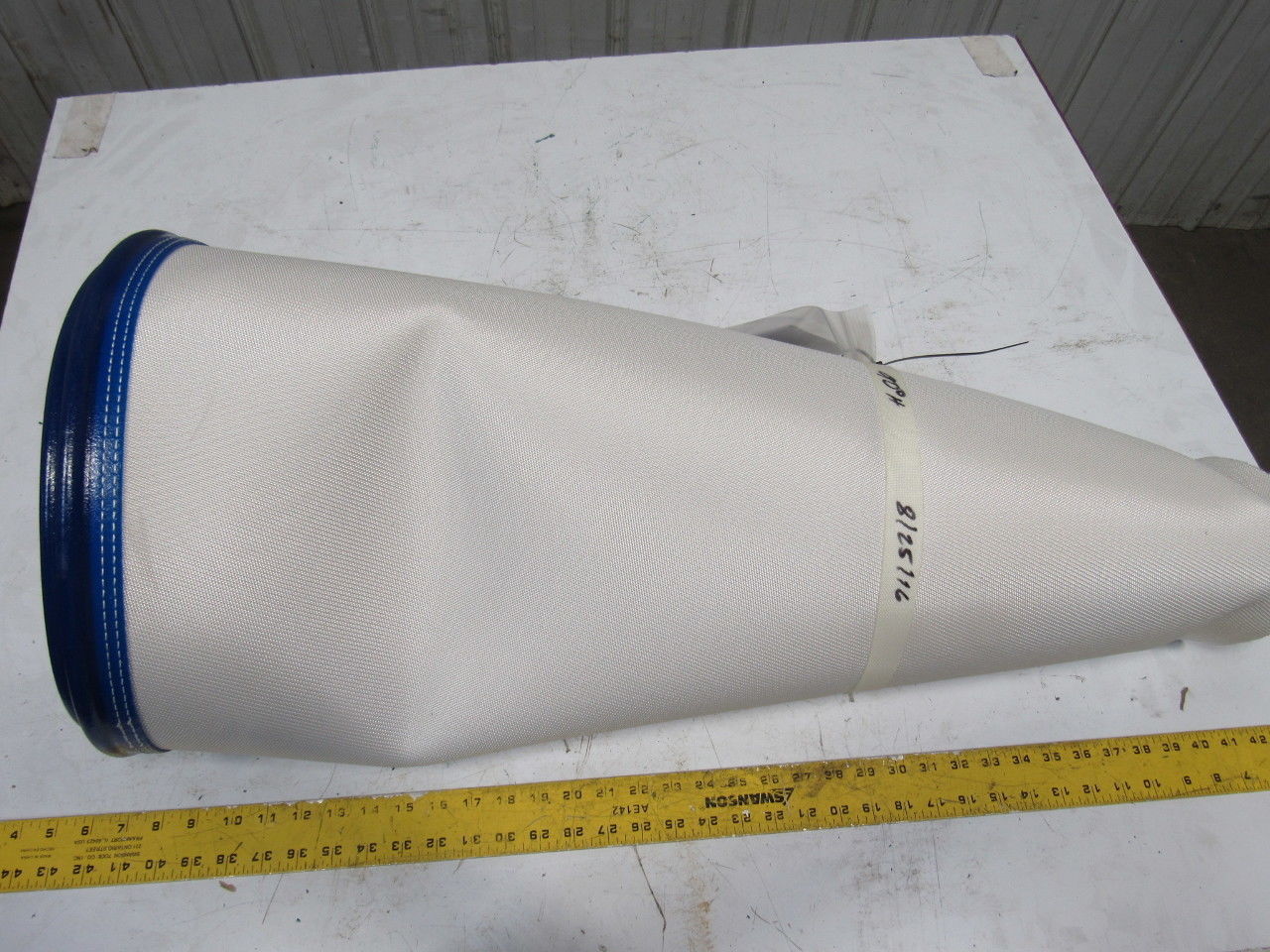 Transnorm TS1500/140 90° Curve Pin N' Go IR 35" N31" Flat Smooth Conveyor Belt
