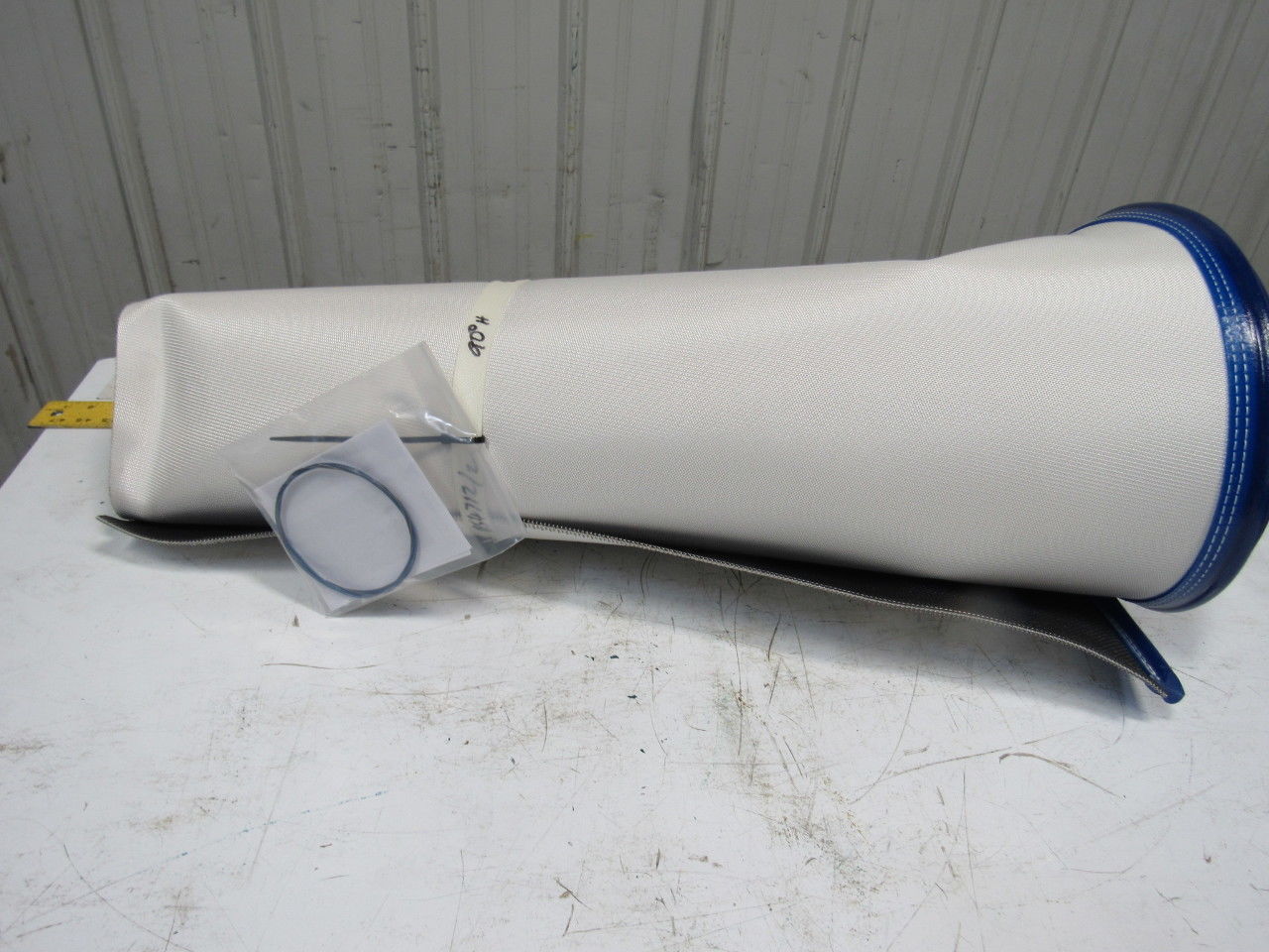 Transnorm TS1500/140 90° Curve Pin N' Go IR 35" N31" Flat Smooth Conveyor Belt