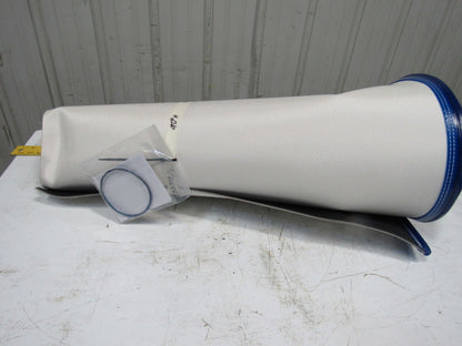 Transnorm TS1500/140 90° Curve Pin N' Go IR 35" N31" Flat Smooth Conveyor Belt