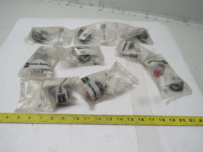 Cutler Hammer E22E2 Red Push Button Operator Unit Lot Of 9