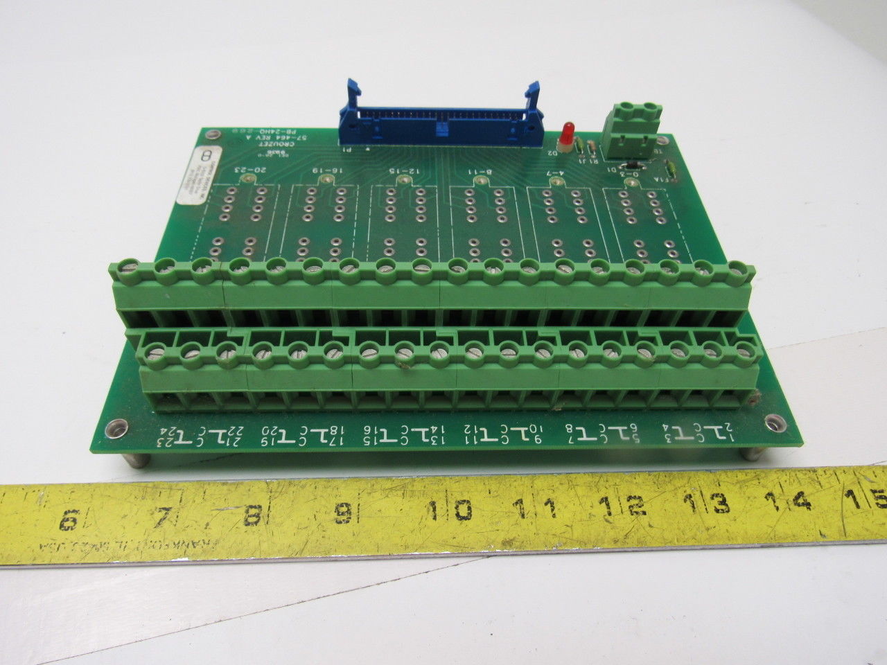 Crouzet 57-464 REV A PB-24HQ-269 Input Output Module Device Board