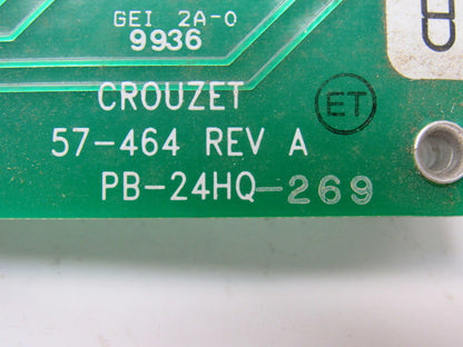 Crouzet 57-464 REV A PB-24HQ-269 Input Output Module Device Board