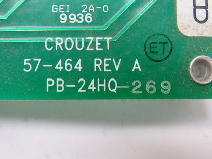 Crouzet 57-464 REV A PB-24HQ-269 Input Output Module Device Board