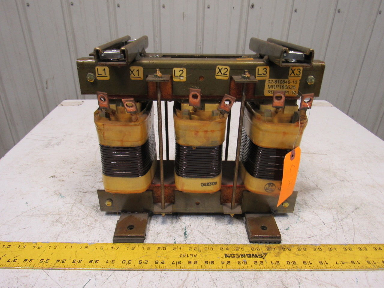 Liebert EM-1 12-794446 Rev 4 02-810848-10 MRP180625 Rev 4 PL12 Transformer