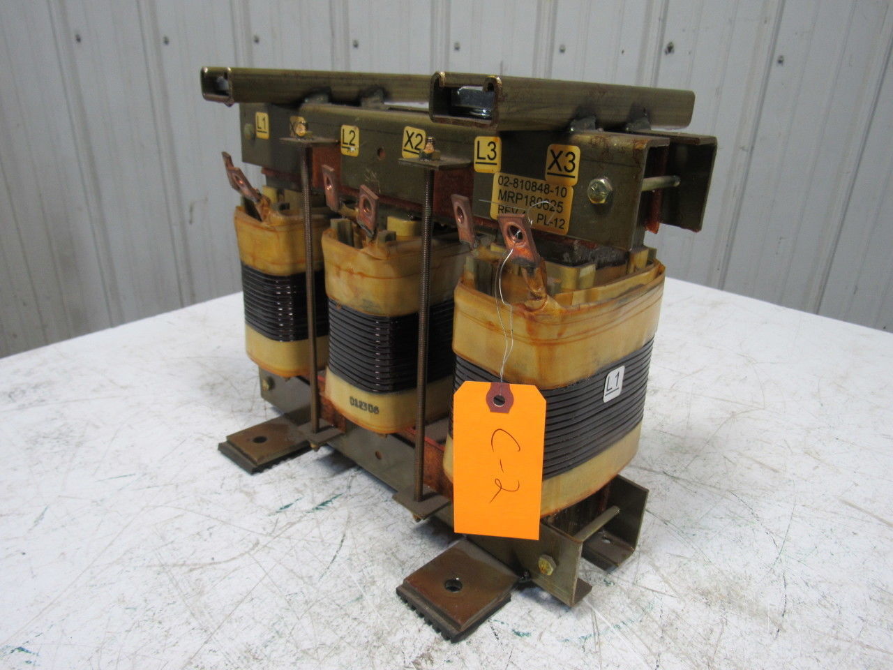 Liebert EM-1 12-794446 Rev 4 02-810848-10 MRP180625 Rev 4 PL12 Transformer