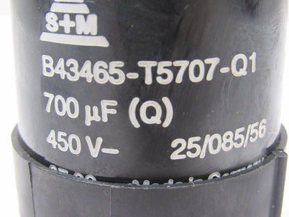 S+M B43465-T5707-Q1 Capacitor W/ Mount 450V 700uF