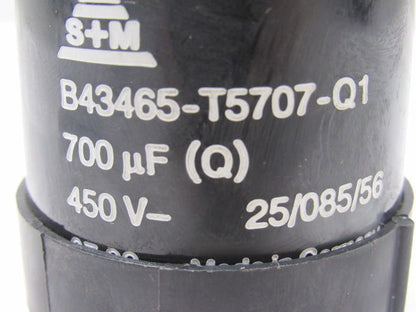 S+M B43465-T5707-Q1 Capacitor W/ Mount 450V 700uF