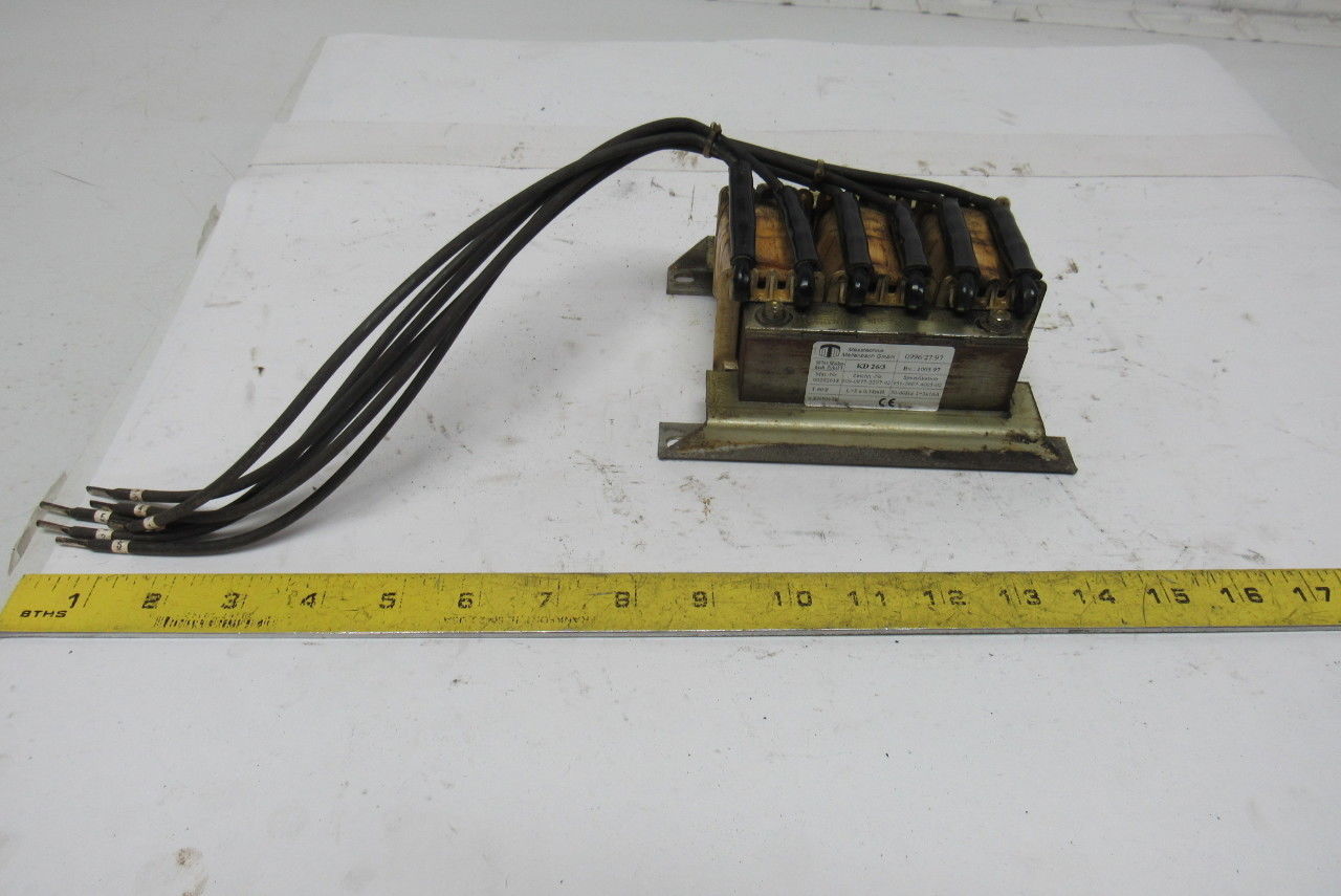 Messtechnik 109-0977-2207-02 Power Conitioner Choke L=3 x 0.38mH I=3x16A 50/60Hz