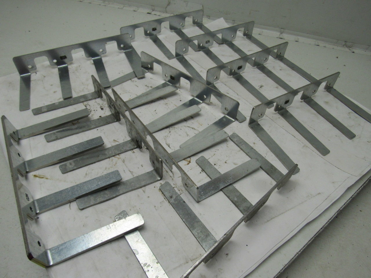 Roach 02A Live Roller Conveyor Finger Guard Strip Lot Of 10