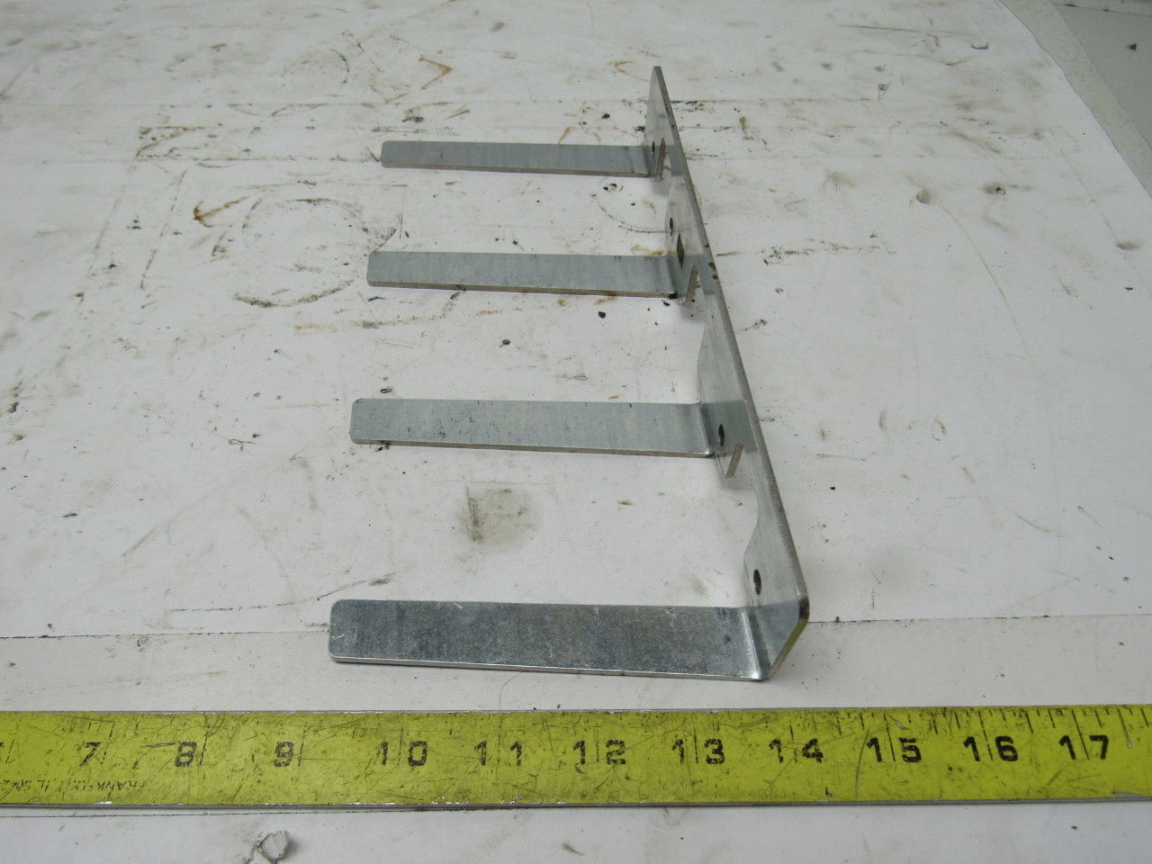 Roach 02A Live Roller Conveyor Finger Guard Strip Lot Of 10