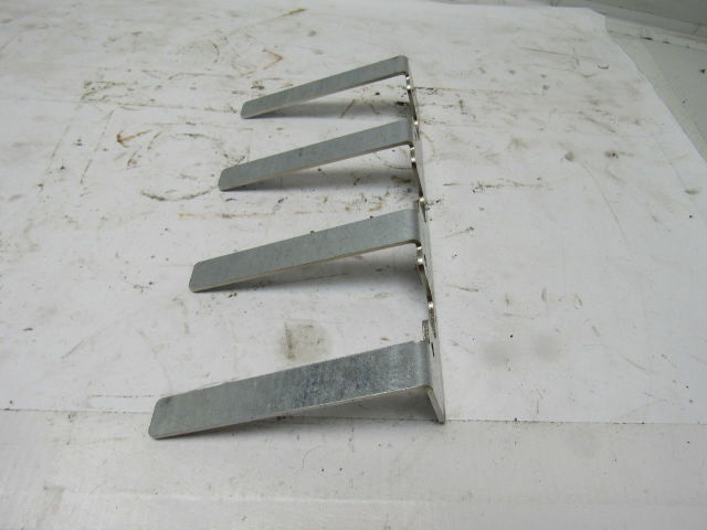 Roach 02A Live Roller Conveyor Finger Guard Strip Lot Of 10