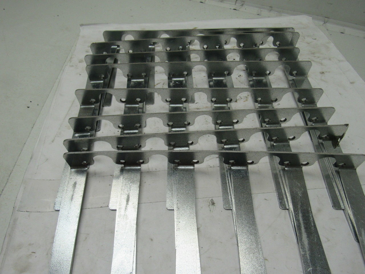 Roach 9265 Live Roller Conveyor Finger Guard Strip Lot Of 9