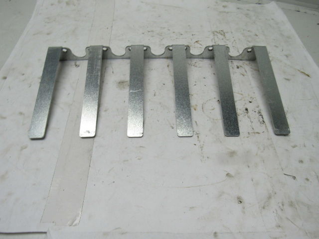 Roach 9265 Live Roller Conveyor Finger Guard Strip Lot Of 9