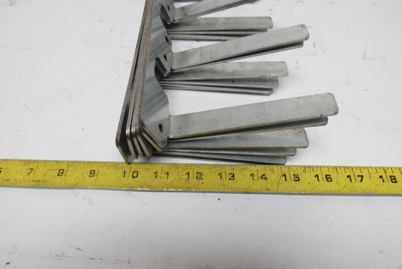 Roach 04A Live Roller Conveyor Finger Guard Strip Lot Of 6
