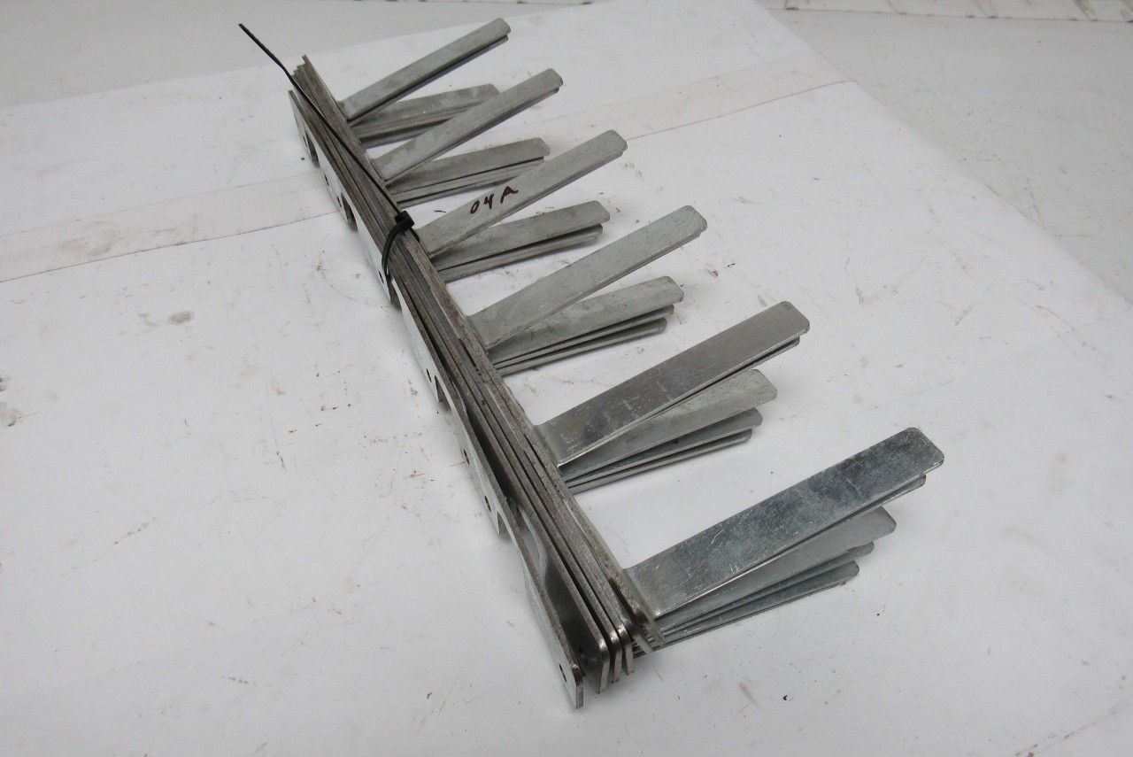 Roach 04A Live Roller Conveyor Finger Guard Strip Lot Of 6