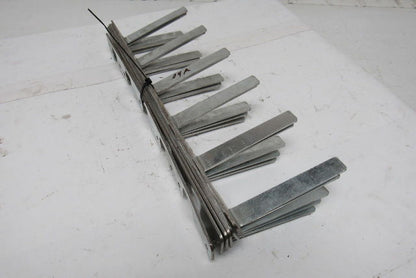 Roach 04A Live Roller Conveyor Finger Guard Strip Lot Of 6