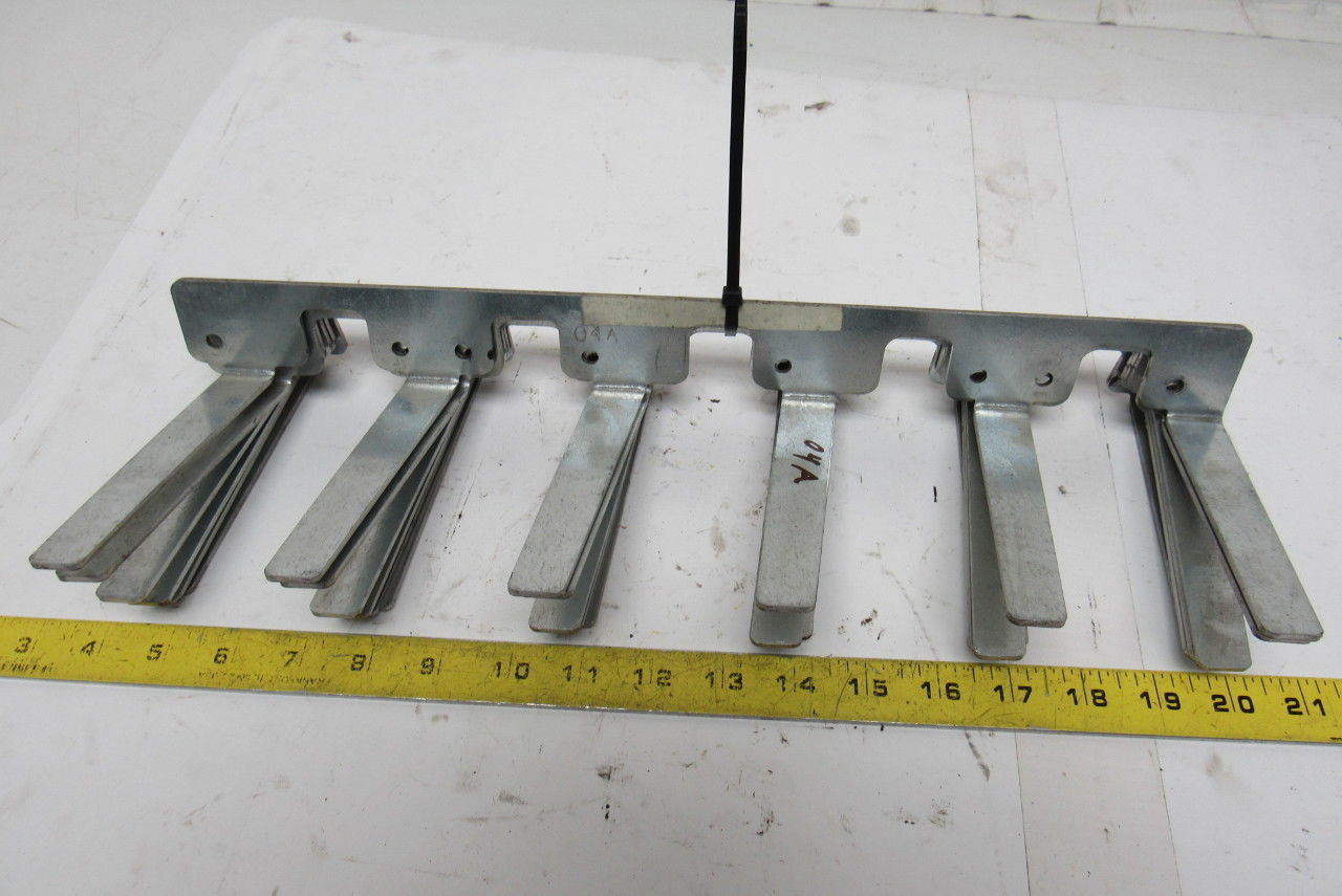 Roach 04A Live Roller Conveyor Finger Guard Strip Lot Of 6