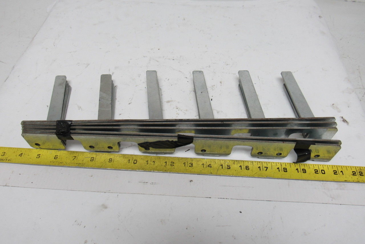 Roach 04B Live Roller Conveyor Finger Guard Strip Lot Of 5