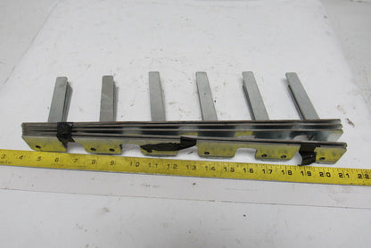 Roach 04B Live Roller Conveyor Finger Guard Strip Lot Of 5