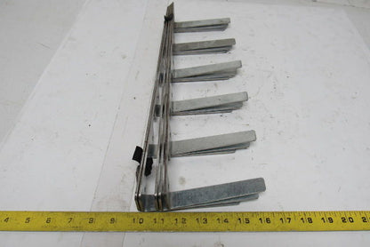 Roach 04B Live Roller Conveyor Finger Guard Strip Lot Of 5