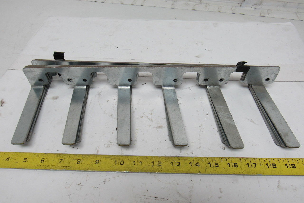 Roach 04B Live Roller Conveyor Finger Guard Strip Lot Of 5