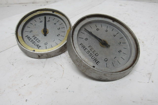 Timing Belt Driven Feed Pressure Variation Gauge Lot Of 2