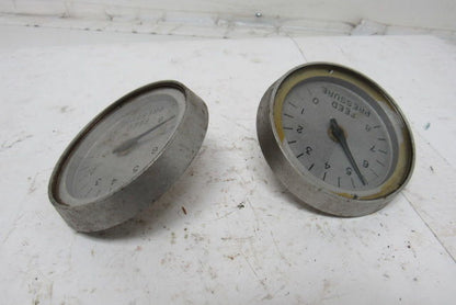 Timing Belt Driven Feed Pressure Variation Gauge Lot Of 2