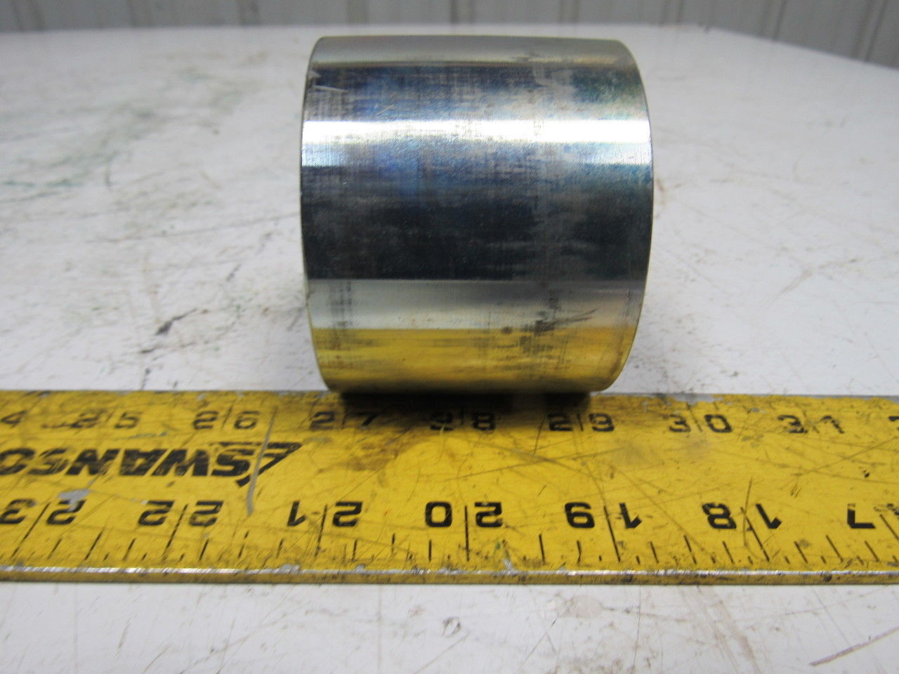 3" Crowned Face 2-5/16" W 1" Hex Bore Conveyor End Roller