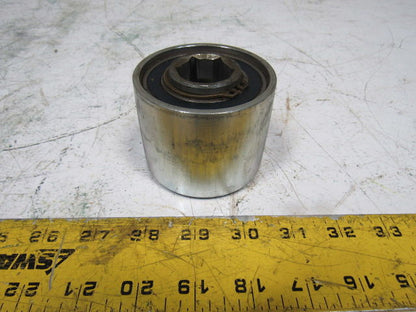 3" Crowned Face 2-5/16" W 1" Hex Bore Conveyor End Roller
