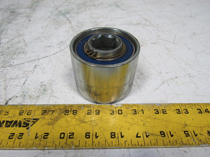 3" Crowned Face 2-5/16" W 1" Hex Bore Conveyor End Roller