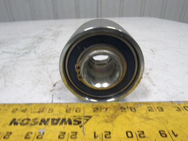 3" Crowned Face 2-5/16" W 1" Hex Bore Conveyor End Roller